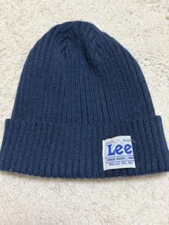 Lee ニット帽 ビーニー ネイビーのサムネイル