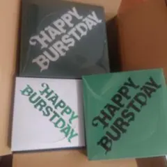 seventeen happy burstday 通常盤　三形態セット