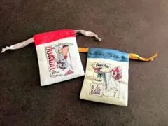 Disney リボン巾着　ダンボ、ピーターパン