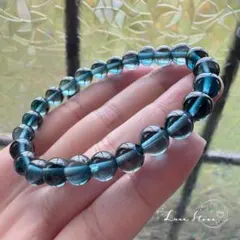 【ロンドンブルートパーズ】深く澄んだ青をまとう希少石 天然石 ブレスレット