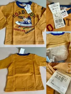 【新品未使用タグ付き】DOUBLE.B 長袖カットソー 90