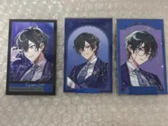 四季凪アキラ　チェキ　フォト風カード　にじさんじ　IMPACT　月組　3種セット