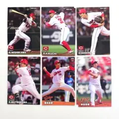 プロ野球チップスカード 2023、2024 広島東洋カープ 8枚セット