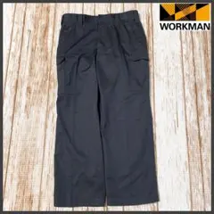ワークマン メンズ カーゴパンツ ワークパンツ 複数ポケット ブラック
