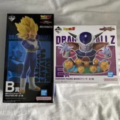 一番くじ　ドラゴンボール　オムニバスCROSS B賞　ベジータ　E賞　フリーザ