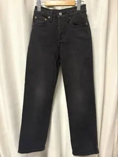 Levi's リーバイス ブラック デニム パンツ 黒 24