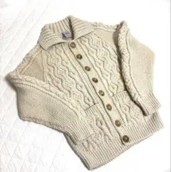 未使用　インバーアラン カーディガン　スコットランド製レア　Bshop