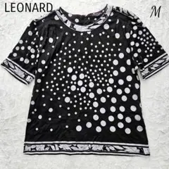 美品！LEONARD レオナール スポーツ Aラインカットソー チュニック 38 美品！LEONARD レオナール スポーツ Aラインカットソー チュニック 38