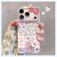 ハローキティ iPhone用透明ケース