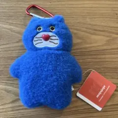 mojojojo カラビナ付き ぬいぐるみポーチ ネコ