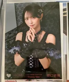 野口衣織　黒衣装　封入　生写真　イコラブ　＝LOVE