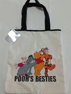 東京ディズニーリゾート くまのプーさん トートバッグ 未使用タグ付き 新入学