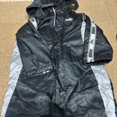 PUMA フード付き ベンチコート ブラック130