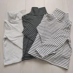 ハイネックトップス　3点セット