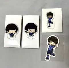 ブルーロック 蜂楽廻 んまほっぺ ダイソー アクスタ ステッカー