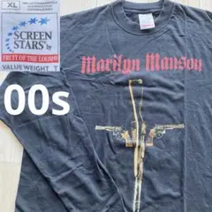 035 マリリンマンソン marilyn manson 2000年製　ロンT
