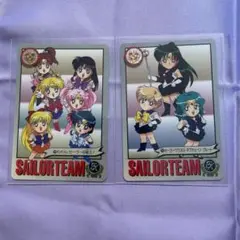 セーラームーン　カードダス　セーラー戦士