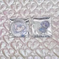 ひみつのアイプリ アクリルスタンド 缶バッジ える