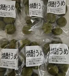 【鹿児島県産】焼酎うめ★170×6袋のサムネイル