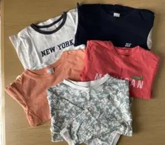 プティマイン半袖4枚と長袖１枚の5枚セット　110センチ