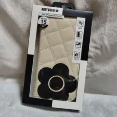 MARY QUANT 手帳型ケース iPhone 15/14/13対応