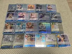 【最終価格】ワンピースカード　青クザン　デッキ　パーツ97枚セット
