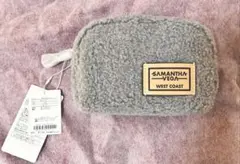 SAMANTHA VEGA WEST COAST ポーチ グレー
