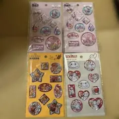ディズニー ウォーターシール 4種セット