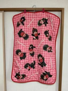 Monchhichi モンチッチ ブランケット パターン柄