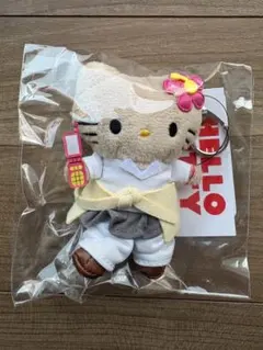 me % ローリーズファーム　日焼けキティ　ぬいぐるみキーホルダー　平成ギャル