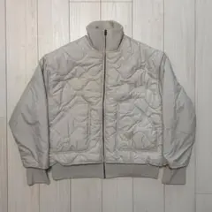 エンソリオトーキョー キルティング リブスタンドネック ブルゾン