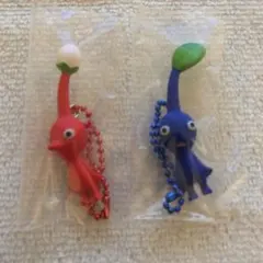 ピクミン マスコット＆フルーツグミ 赤ピクミン 青ピクミン2点セット