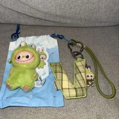 正規品 Vセット ラブブ アルファベット キーホルダー