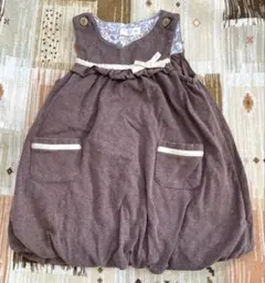 Biquette Club ワンピース 90サイズ ブラウン　キムラタン