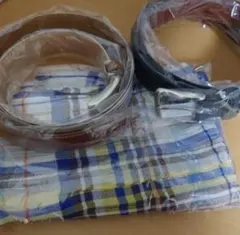 McGREGOR ストール・市原 RAMUDA ベルト2本 3点セット 新品