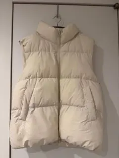 GU ダウンベスト　ホワイト
