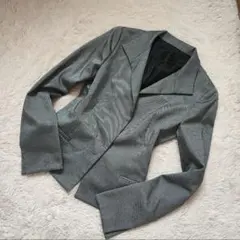 【即購入可能】UNTITLED テーラードジャケット グレー 比翼 サイズ1
