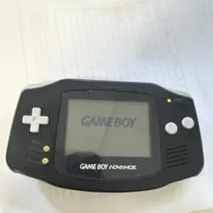ゲームボーイアドバンス　本体ブラック（AGB-001）通電確認済