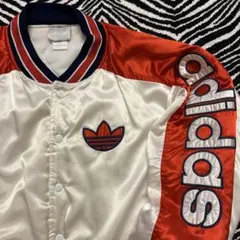 希少】Lサイズ80s-90s デサント製 adidasベースボールシャツ風 - メルカリ