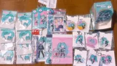 初音ミク 百均 カラナビ アクキー ノート ボールペン まとめ売り ２５点セット