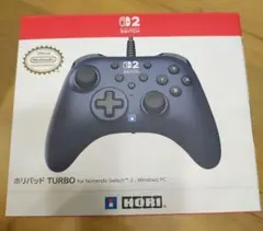 【未使用】Switch2/PC用 ホリパッドTURBO ネイビー HORI