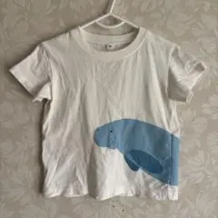 無印良品　キッズ　プリントTシャツ 90センチ　ジュゴンのサムネイル
