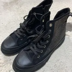 kitson ストーン装飾 ブラック ハイカットスニーカーのサムネイル