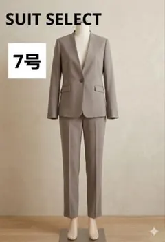 SUITS SELECTビジネススーツ ノーカラーセレモニー スーツセット