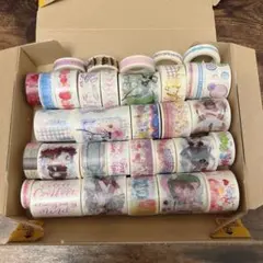 中古マスキングテープ 34本まとめ売り