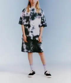 新品　ZARA　キッズ　Tシャツ　タイダイ　染め　ピンク　ローリーズファーム