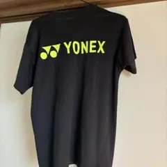 YONEX ヨネックス Tシャツ 黒/蛍光イエローのサムネイル