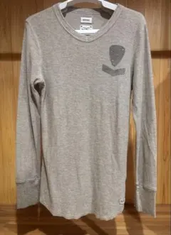 DIESEL 長袖カットソー ベージュ