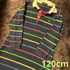 RALPH LAUREN ボーダーポロワンピ／ラルフローレン