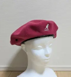 KANGOL カンゴール ウール ベレー帽 ハンチング ピンク 桃 S